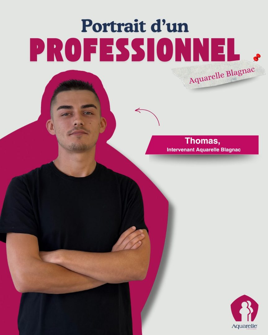Thomas : aide à domicile chez Aquarelle Blagnac